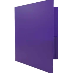 JAM Paper® Heavy Duty 2-Pocket Presentation Folder, 8 1/2