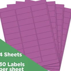 JAM Paper® Mailing Address Labels, Rectangle, 2 5/8