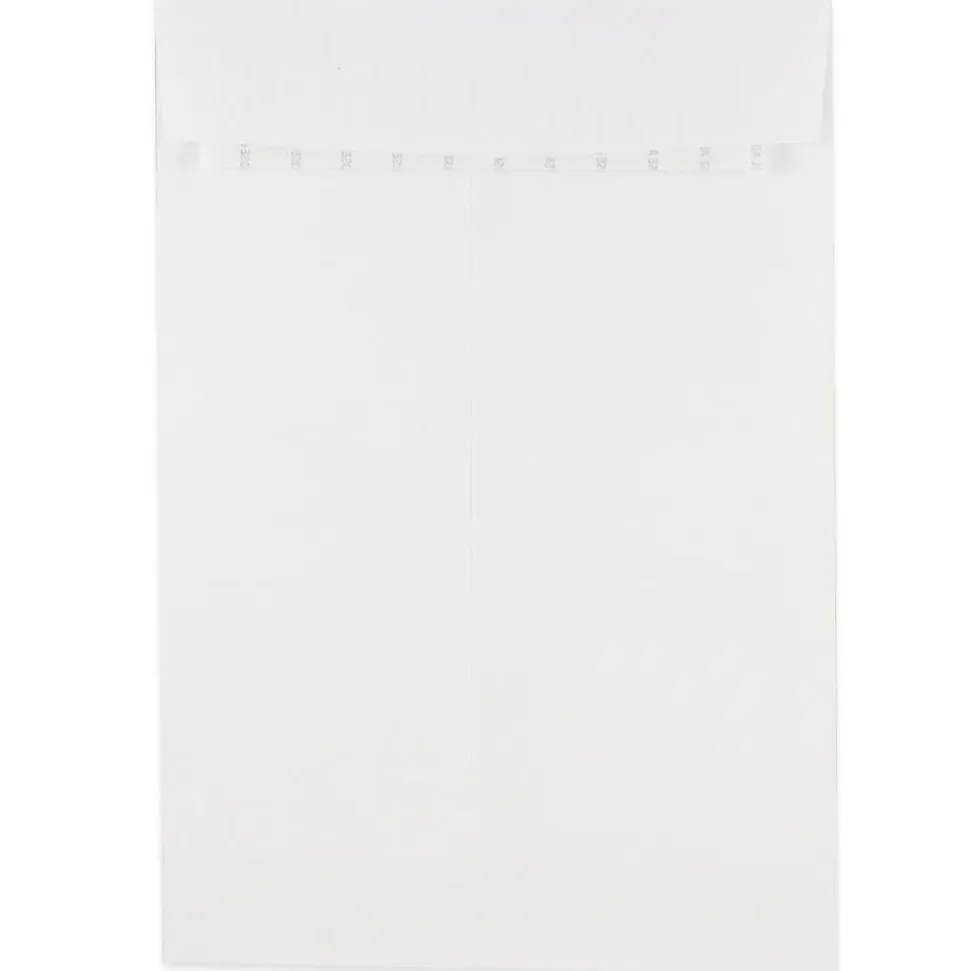 JAM Paper® Open-End Envelopes, 6-1/2" x 9-1/2", Peel & Seal Closure, White, Pack Of 500 Envelopes