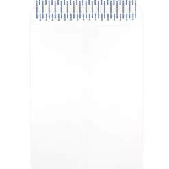 JAM Paper® Open-End Envelopes, 9" x 12", Peel & Seal Closure, White, Pack Of 100 Envelopes