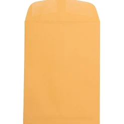 JAM PaperĀ® Open-End Envelopes, 7-1/2" x 10-1/2", Brown Kraft, Pack Of 100 Envelopes