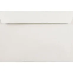 JAM Paper® Open-End 6" x 9" Catalog Envelopes, Gummed Seal, White, Pack Of 25 Envelopes
