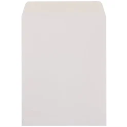 JAM Paper® Open-End 10" x 13" Catalog Envelopes, Gummed Closure, White, Pack Of 25
