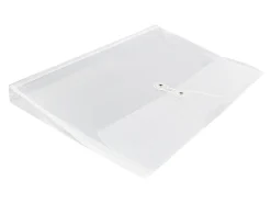 JAM Paper® Plastic Booklet Envelopes, Legal-Size, 9 3/4