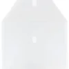 JAM Paper® Plastic Booklet Envelopes, Letter-Size, 9 3/4" x 13", Hook & Loop Closure, Clear, Pack Of 12