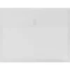 JAM Paper® Plastic Booklet Expansion Envelopes, Letter-Size, 9 3/4" x 13", Hook & Loop, Clear, Pack Of 12