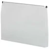 JAM Paper® Plastic Envelopes, Zipper Closure, Legal-Size, 9 1/2" x 15", Clear, Pack Of 12