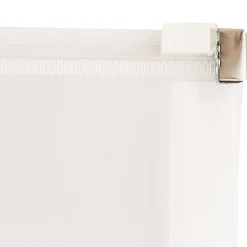 JAM Paper® Plastic Envelopes, Zipper Closure, Letter-Size, 9 3/4" x 13", Clear, Pack Of 12