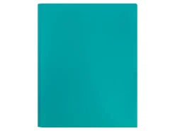 JAM Paper® Plastic 2-Pocket POP Folders with Metal Prongs Fastener Clasps, 9 1/2
