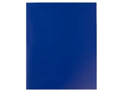 JAM Paper® Plastic 2-Pocket POP Folders, 9 1/2