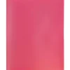 JAM Paper® Plastic 2-Pocket POP Folders with Metal Prongs Fastener Clasps, 9 1/2" x 11 1/2", Fuchsia Pink, Pack Of 6