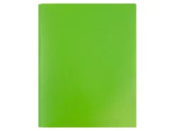 JAM Paper® Plastic 2-Pocket POP Folders with Metal Prongs Fastener Clasps, 9 1/2