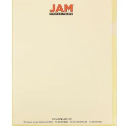 JAM Paper® Plastic Sleeves, 9" x 11 1/2", 1" Capacity, Blue, Pack Of 12