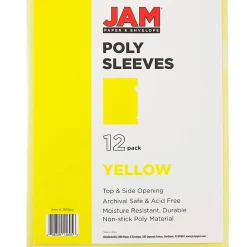 JAM Paper® Plastic Sleeves, 9
