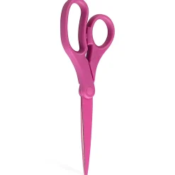 JAM Paper® Precision Scissors, 8", Pointed, Pink