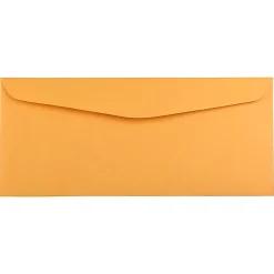 JAM PAPER #14 Recycled Envelopes, 5 x 11 1/2, Brown Kraft Manila, 25/Pack
