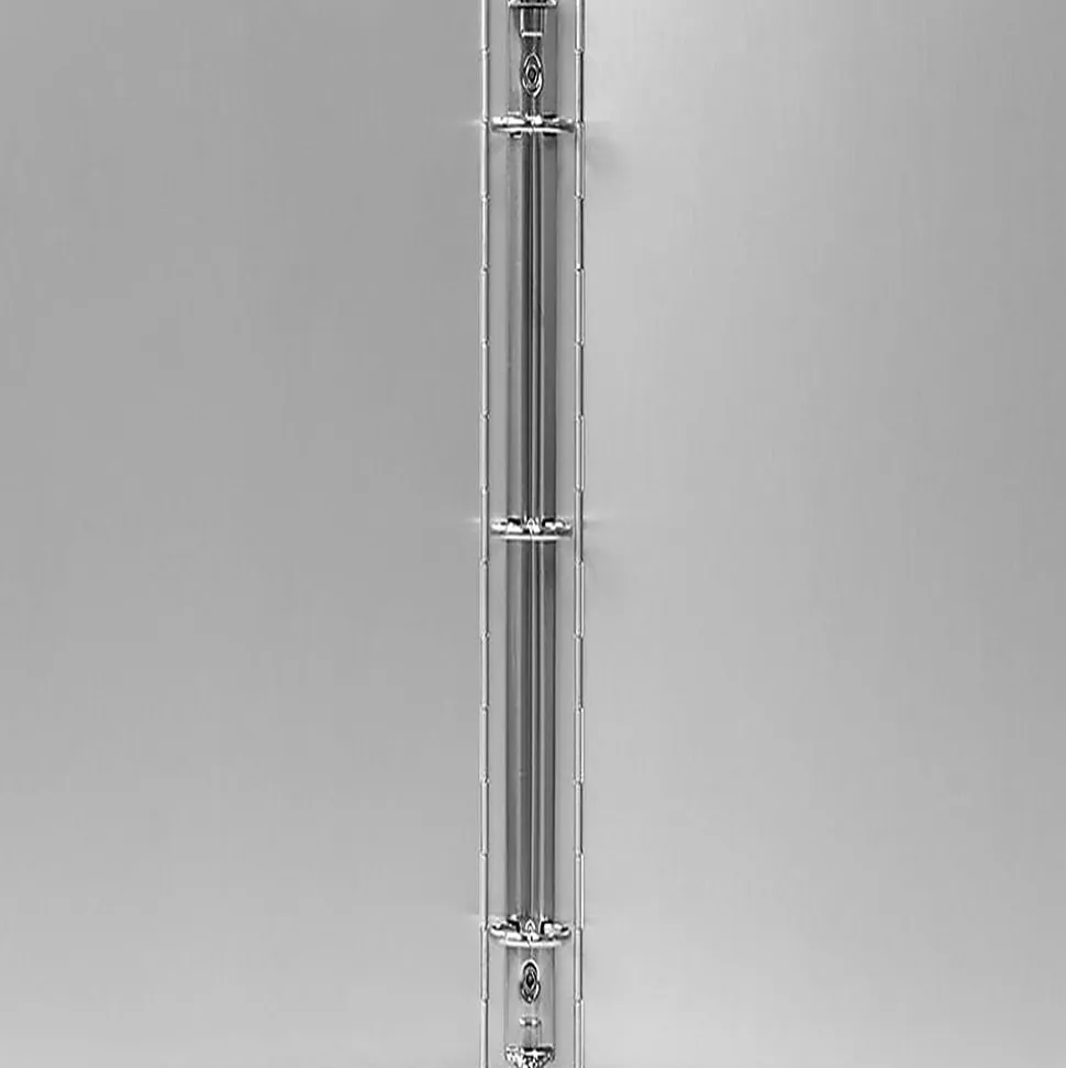 JAM PAPER 3 Ring Aluminum Binder, 1.5 inch, Silver, Sold Individually