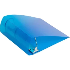 JAM PAPER 3 Ring Plastic Binder, 4 inch, Assorted, 4/Pack