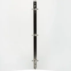 JAM PAPER 3 Ring Plastic Binder, 2 inch, Clear, Sold Individually