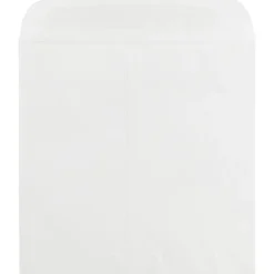 JAM Paper® Square Invitation Envelopes, 11 1/2" x 11 1/2", Gummed Seal, White, Pack Of 25