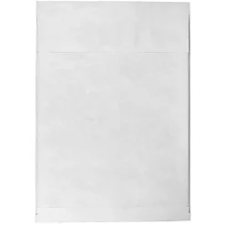 JAM Paper® Tyvek® Open-End Envelopes, 12