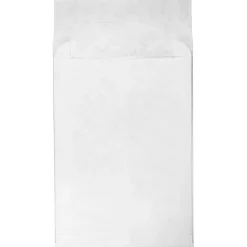 JAM Paper® Tyvek® Open-End 15"H x 12"W x 3"D Envelopes, Peel & Seal Closure, White, Pack Of 100 Envelopes