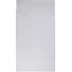 JAM Paper® Tyvek® Open-End 13"H x 10"W x 2"D Envelopes, Peal & Seal Closure, White, Pack Of 100 Envelopes