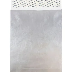 JAM Paper® Tyvek® Open-End 11-1/2" x 14-1/2" Envelopes, Self-Adhesive, Silver, Pack Of 25 Envelopes
