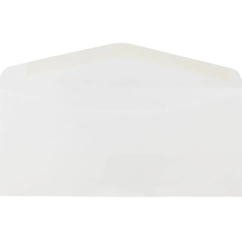 JAM Paper® #10 Window Envelopes, 4-1/8 x 9-1/2, White, Pack Of 500 Envelopes