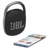 JBL Clip 4 - Speaker - for portable use - wireless - Bluetooth 5.1 - 5 watt - black