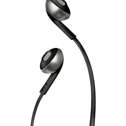 JBL In-Ear Headphones With Microphone, JBLT205BLK
