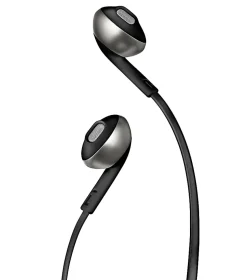 JBL In-Ear Headphones With Microphone, JBLT205BLK