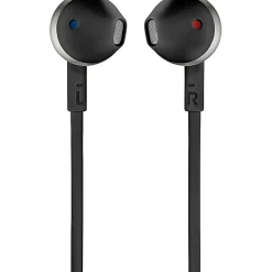 JBL In-Ear Headphones With Microphone, JBLT205BLK