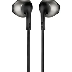 JBL In-Ear Headphones With Microphone, JBLT205BLK