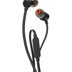 JBL Wired Earbud Headphones, JBLT110BLK