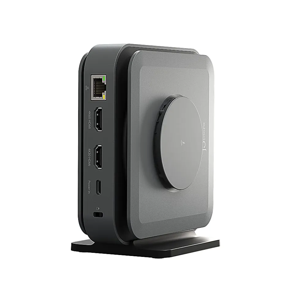 j5create Dock Dual 4K HDMI Adapter, Space Gray, JCD3199