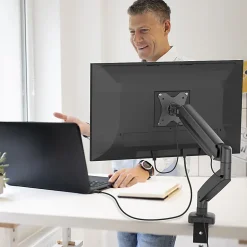 j5create JTSA101 Ergonomic 32” Monitor Mount, Black
