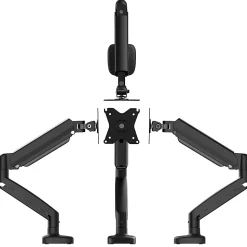 j5create JTSA101 Ergonomic 32” Monitor Mount, Black