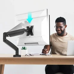 j5create JTSA101 Ergonomic 32” Monitor Mount, Black