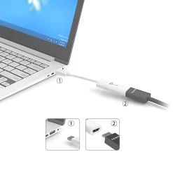 j5create JUA254 USB 3.0 to HDMI™ External Video Adapter, White
