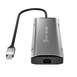 j5create 4K 60 Elite USB-C Travel Docking Station, 0.62