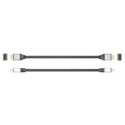 j5create® Male 4K Ultra HD HDMI Cable, 6 FT, Black, JDC52