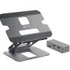 j5Create Multi-Angle 4K Docking Stand, 11.4"H x 8.9"W x 2.1"D, Space Gray, JTS327