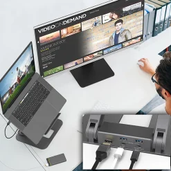 j5Create Multi-Angle 4K Docking Stand, 11.4