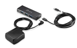 j5create 4-Port USB 3.0 Hub, JUH340
