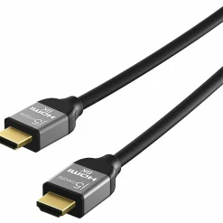 j5create Ultra High-Speed HDMI Cable, 6-6/10’, Black, JDC53