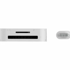 j5create USB-C Multi-Port Hub With Power Delivery, 6-3/4”, White, JCD373EW
