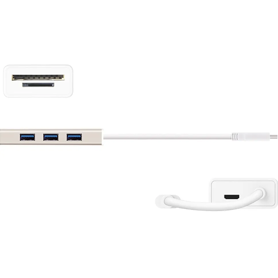 j5create USB-C 3-Port HUB, JCH347