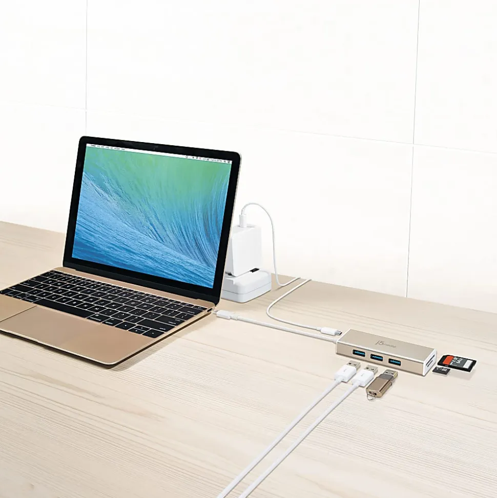 j5create USB-C 3-Port HUB, JCH347