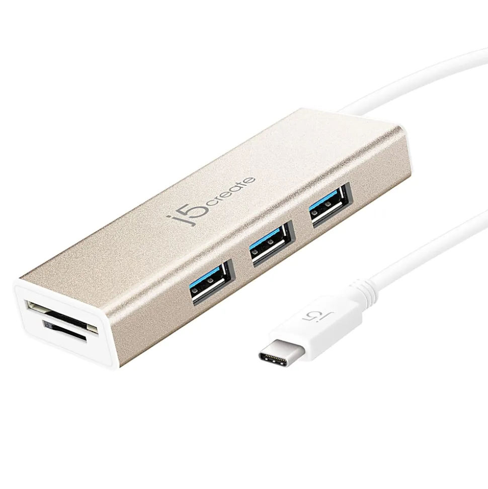 j5create USB-C 3-Port HUB, JCH347